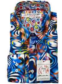 John Lennon Long Sleeve Shirt Derby in Multi