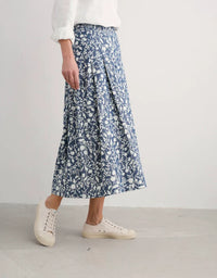 Jamboree Skirt - Shadow Blossom Indigo