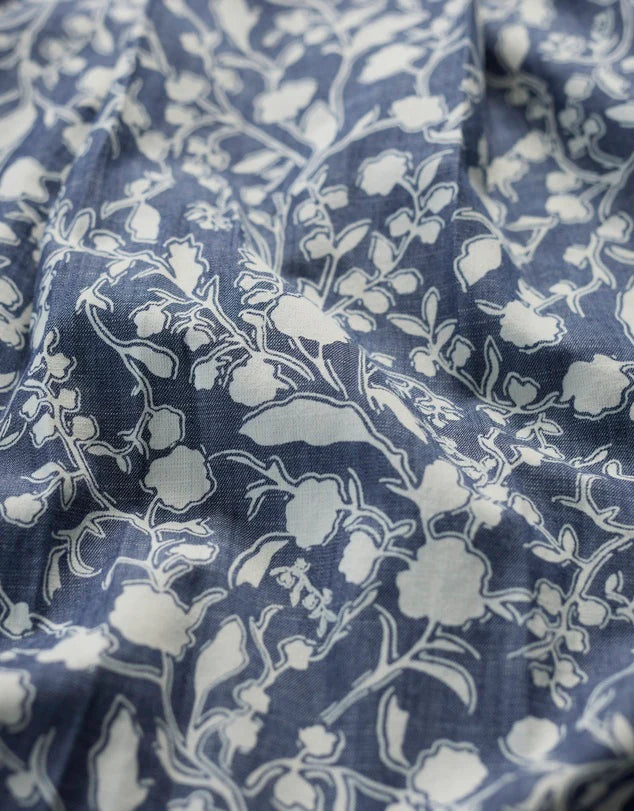 Jamboree Skirt - Shadow Blossom Indigo