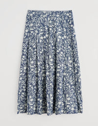 Jamboree Skirt - Shadow Blossom Indigo