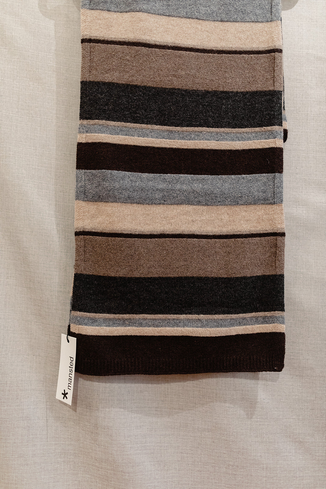 Mansted Fay - Lamb Stripe Scarf