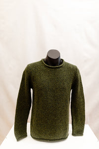 Fisherman out of Ireland Roll Edge Jumper (choice of colours)