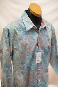John Lennon Long Sleeve Shirt 'Burton' in Dove