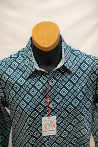John Lennon Long Sleeve Shirt 'Greenfield' in Sea