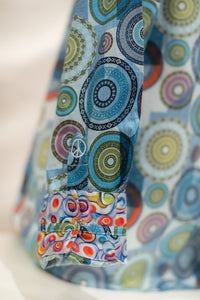 John Lennon Long Sleeve Shirt 'Spennymore' in Blue