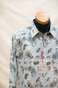 John Lennon Long Sleeve Shirt 'Ashbury' in White