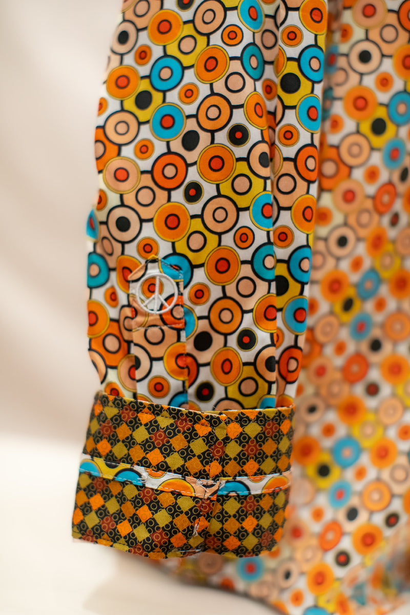 John Lennon Long Sleeve Shirt 'Smithy Bridge' in Multi