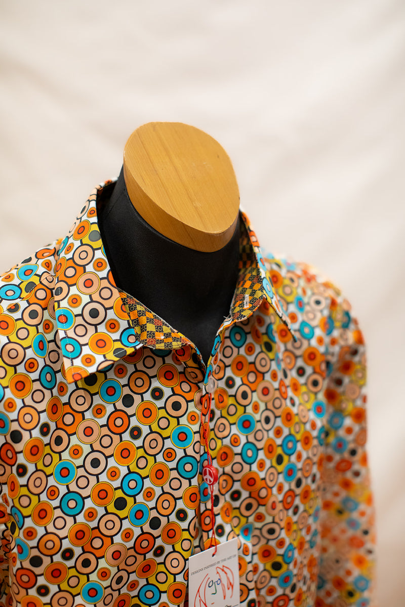 John Lennon Long Sleeve Shirt 'Smithy Bridge' in Multi