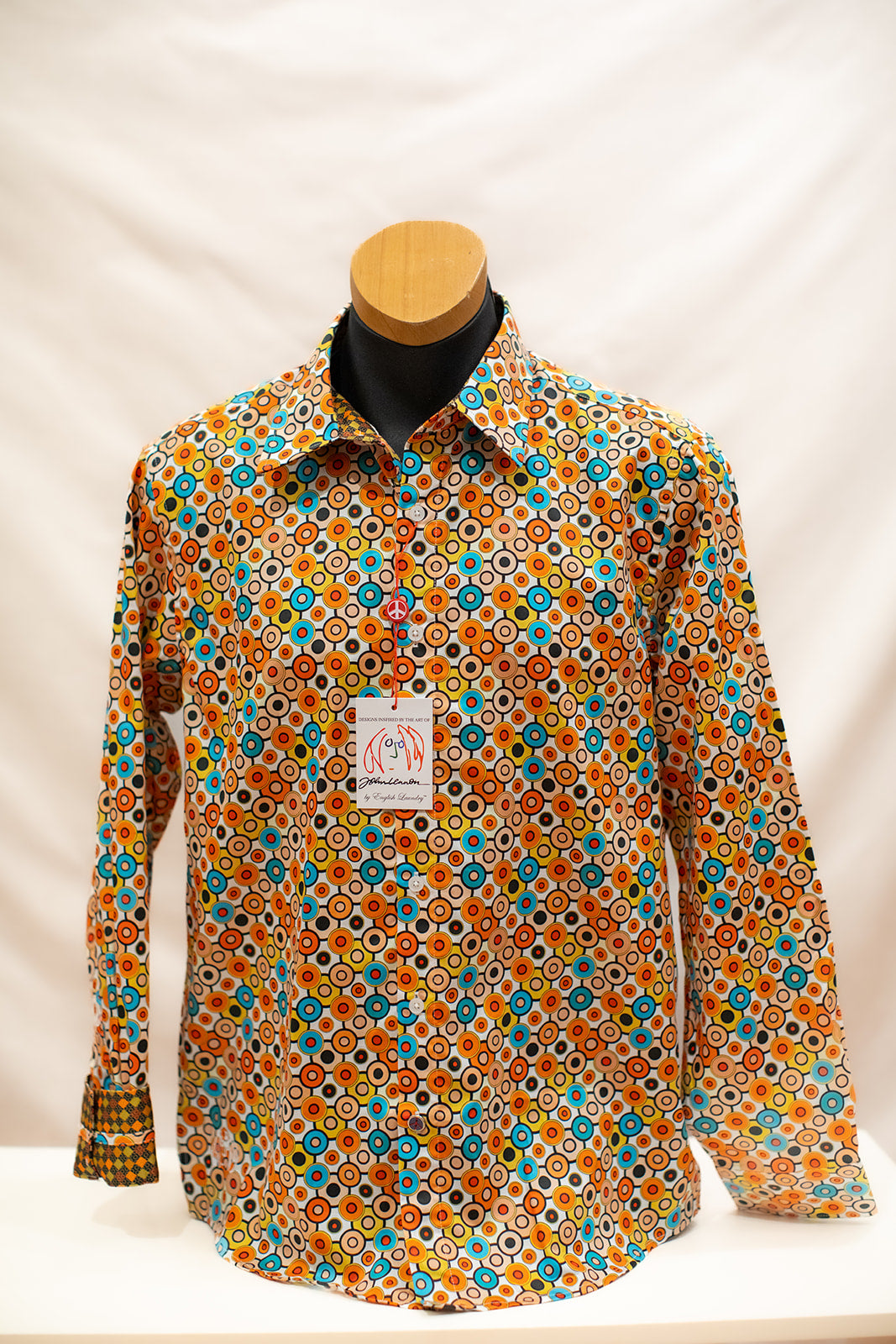 John Lennon Long Sleeve Shirt 'Smithy Bridge' in Multi