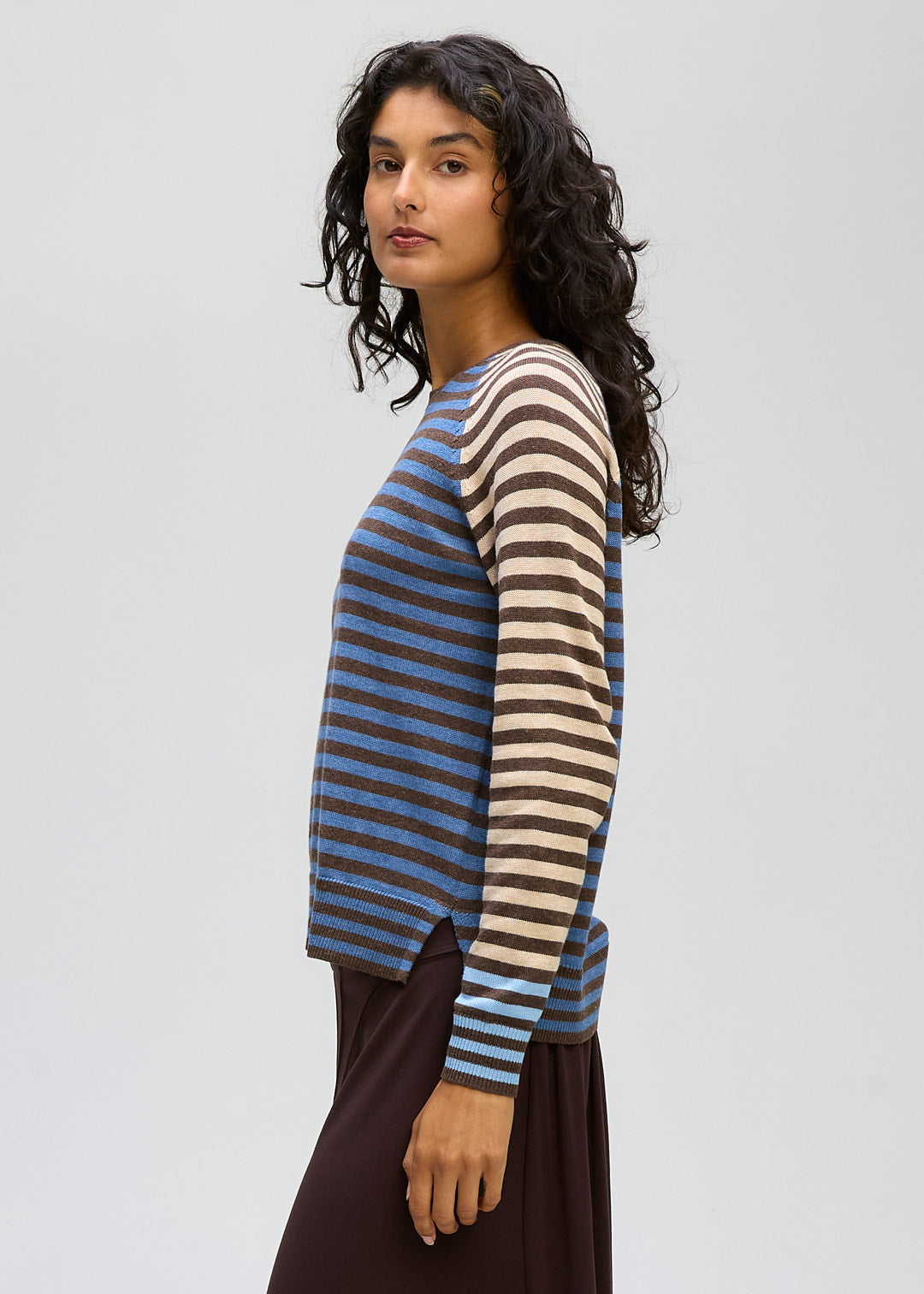 LD + Co Retro Bands Crew in Cocoa 8168