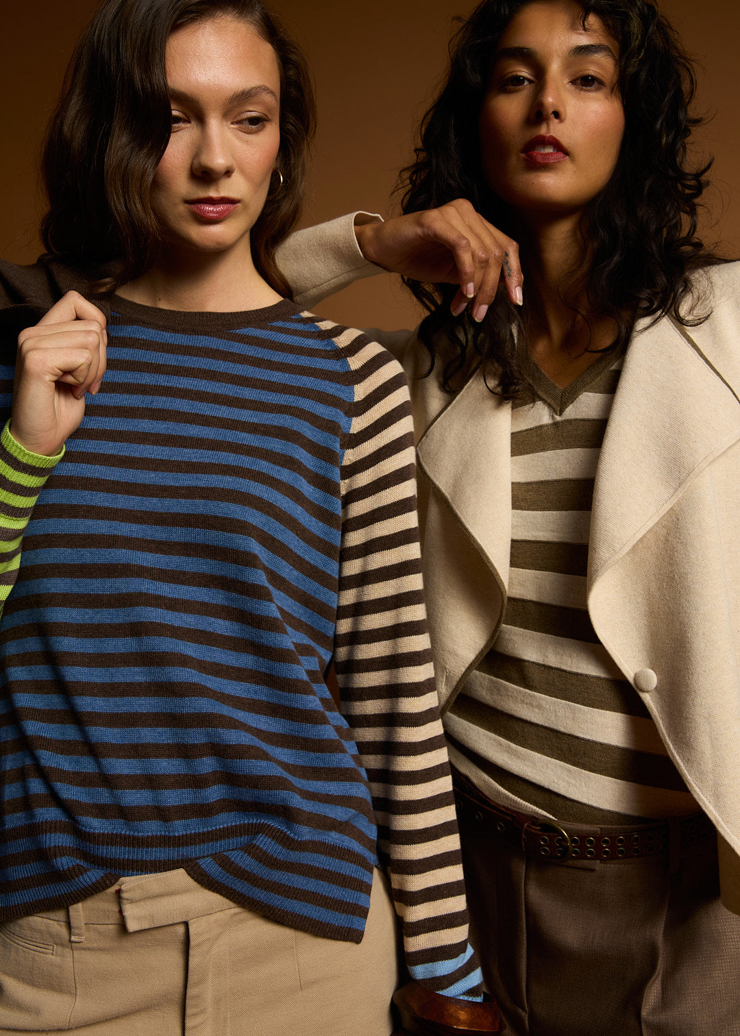 LD + Co Retro Bands Crew in Cocoa 8168