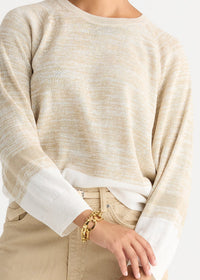 LD + Co - Mouline Top in Vanilla LC8868