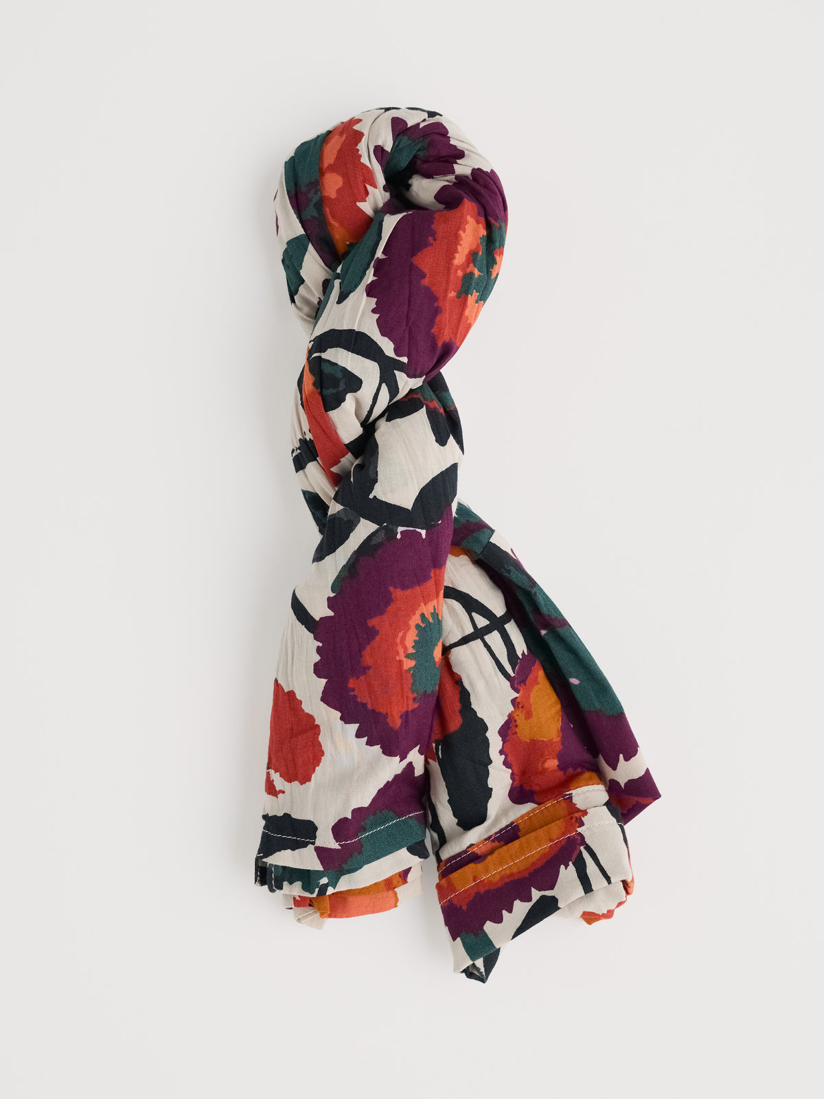 Seasalt Larissa Shirt in Figurative Floral Aran