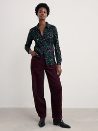 Seasalt Larissa Shirt in Illuminated Garden Onyx