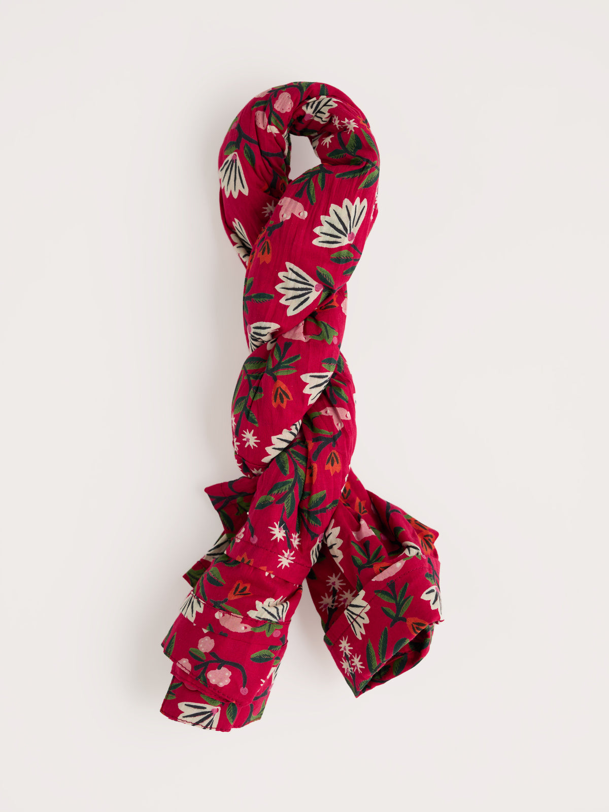 Seasalt Larissa Shirt in Winter Wildflower Carmine
