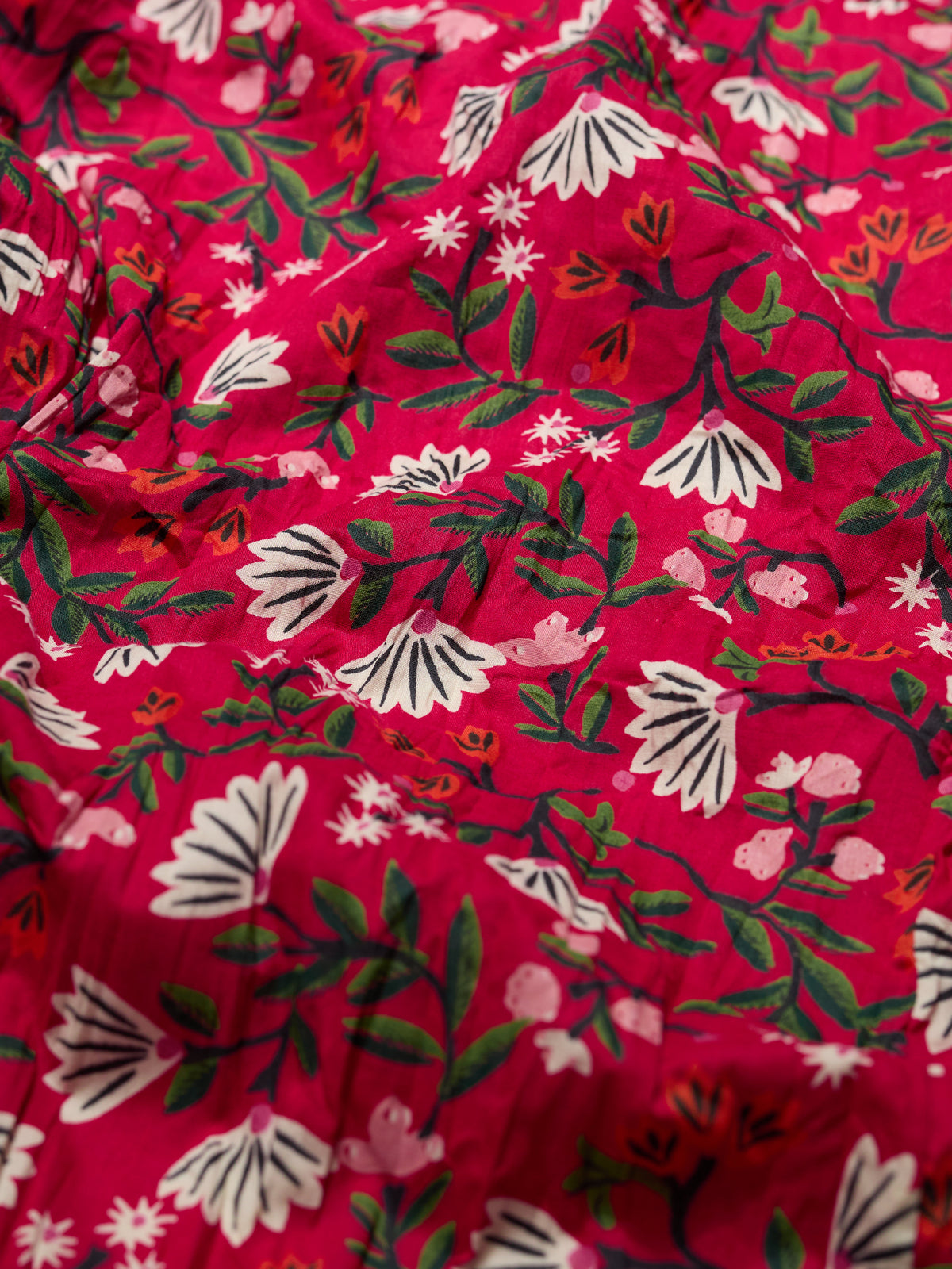 Seasalt Larissa Shirt in Winter Wildflower Carmine