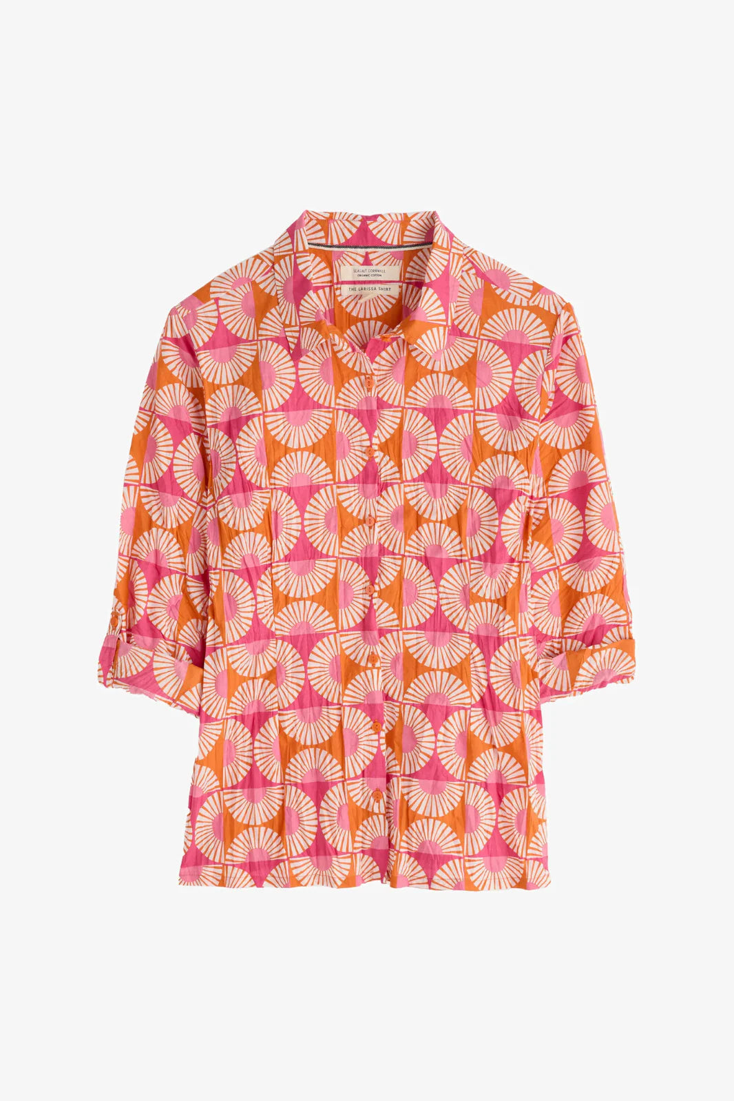 Seasalt Larissa Shirt Sun Geo Marigold