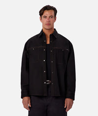 The Nebraska L/S Shirt in Black