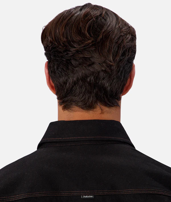 The Nebraska L/S Shirt in Black