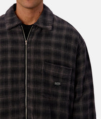 The Camino L/S Shirt in Blk/Charcoal