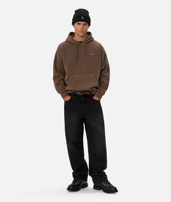 The Del Sur Washed Hoodie in Mocha