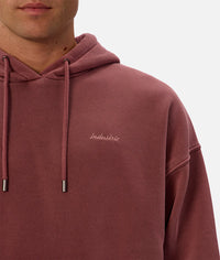 The Del Sur Washed Hoodie in Ox Blood