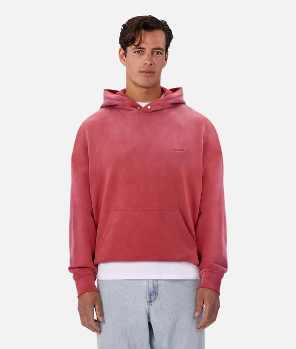 The Sandblast Hoodie - Washed Chilli