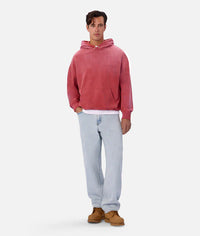 The Sandblast Hoodie - Washed Chilli