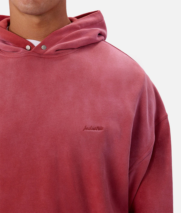 The Sandblast Hoodie - Washed Chilli