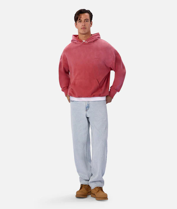 The Sandblast Hoodie - Washed Chilli
