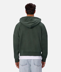 The Staten Zip Through Hoodie - Lawn