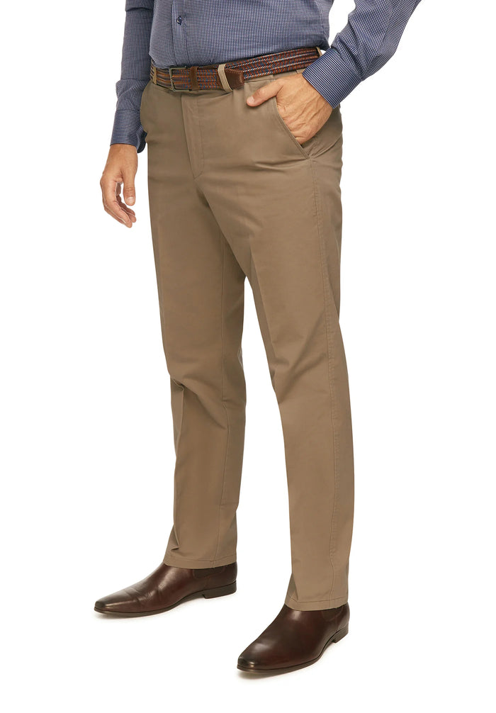 City Club Mariner Harbour Chinos - Tobacco