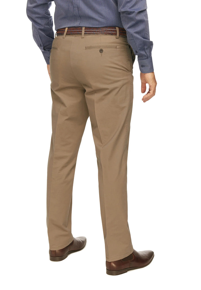 City Club Mariner Harbour Chinos - Tobacco