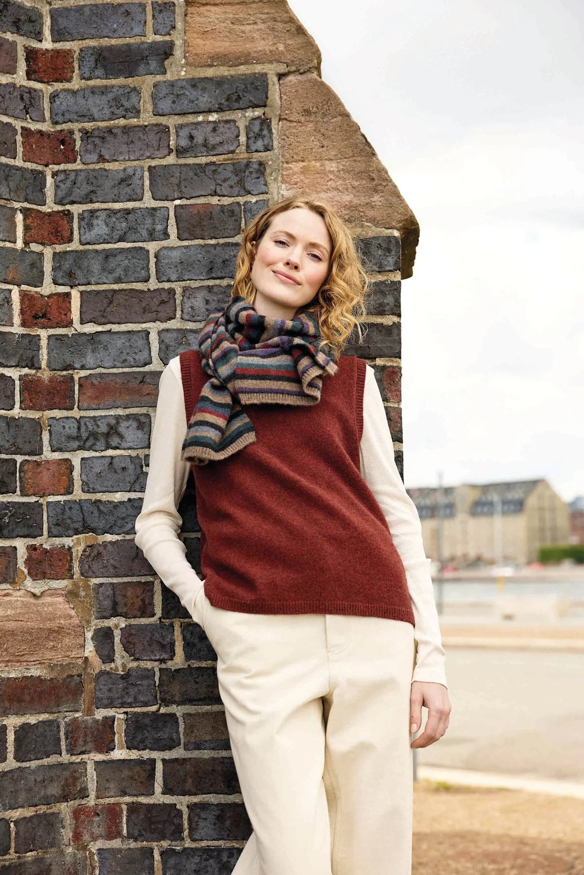 Mansted Mitos Vest in Spice