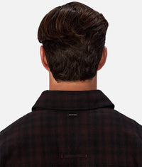 The Kingston Padded Jacket in Black/Brown