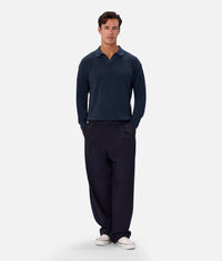 The New England Polo Knit - Petrol 26