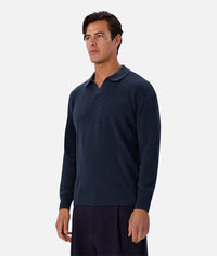The New England Polo Knit - Petrol 26