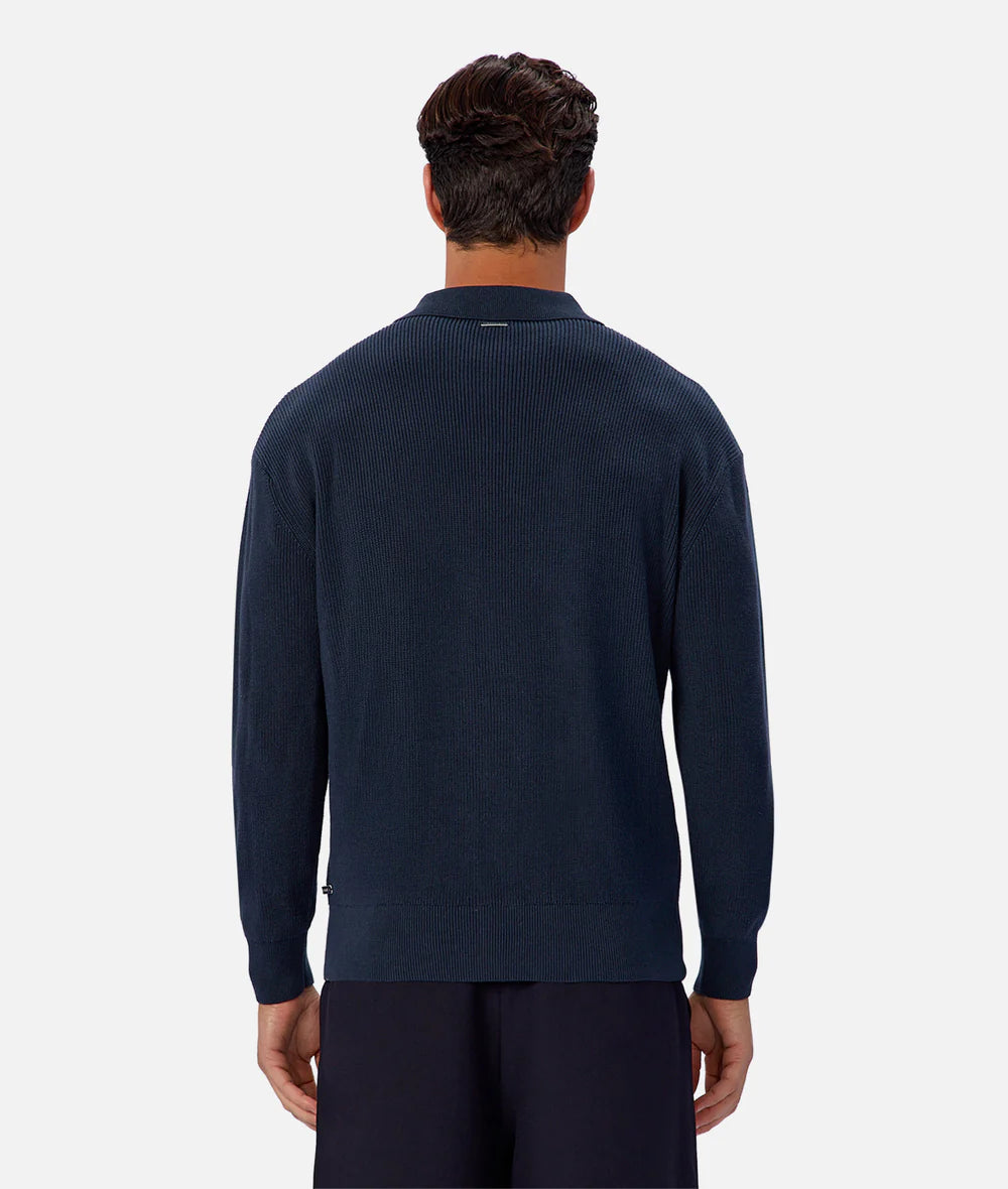 The New England Polo Knit - Petrol 26