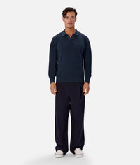 The New England Polo Knit - Petrol 26