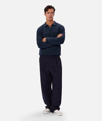 The New England Polo Knit - Petrol 26