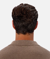 The New England Polo Knit - Walnut Marle 24