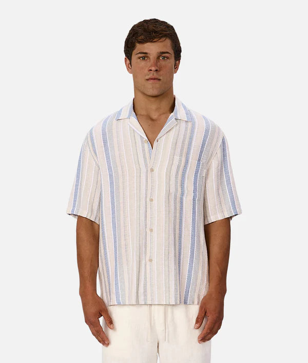 The Oakfield S/S Shirt - Blue Multi