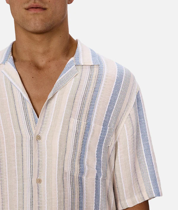 The Oakfield S/S Shirt - Blue Multi