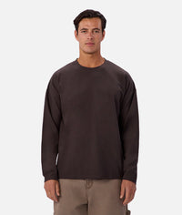 The Waffle Long Sleeve Tee - New Brown 26
