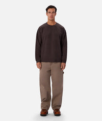 The Waffle Long Sleeve Tee - New Brown 26