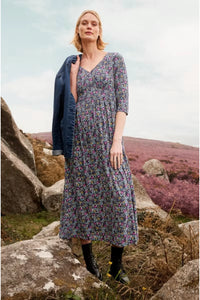 Seasalt Dress Maggie Dress - Floral Moor - Maritime