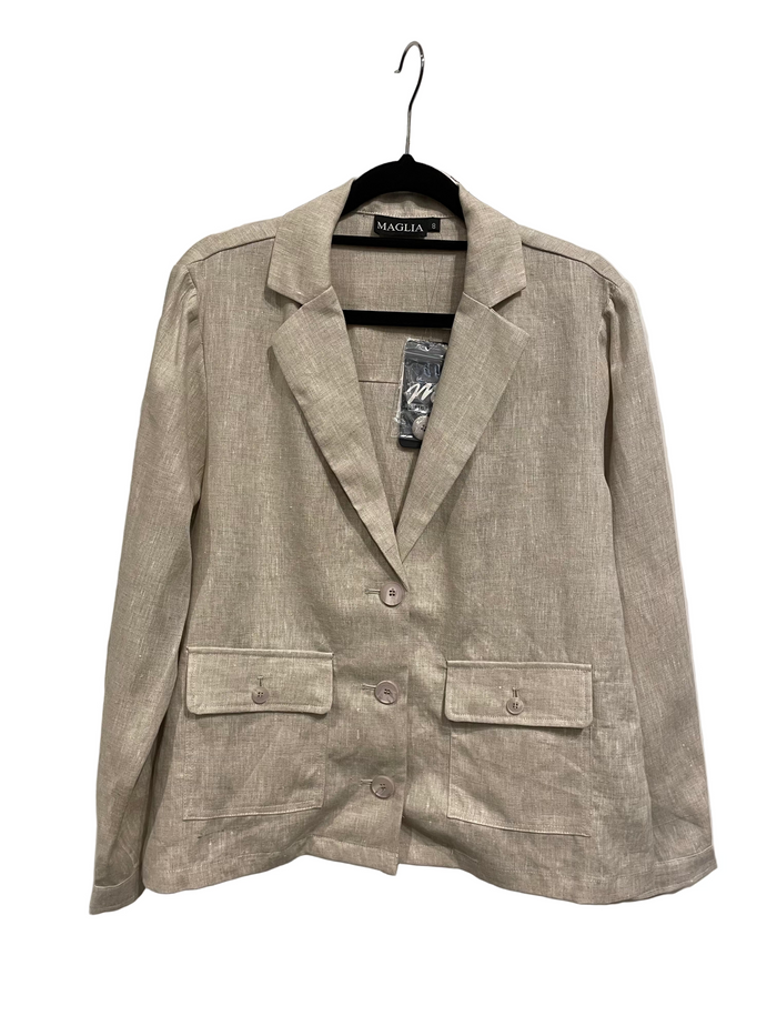 Tiffany Blazer in Natural