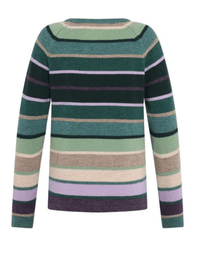 Mansted Aline Crew Jumper in Cold Green