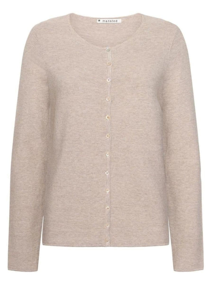 Mansted Midori Cardigan in Oat