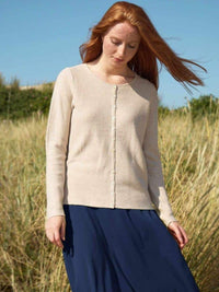 Mansted Midori Cardigan in Oat